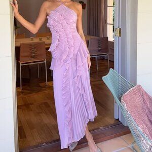 Emelia Label Dress in Lavender. AUS Brand
